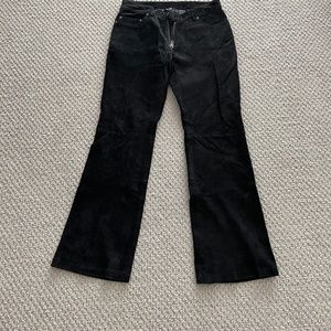 Men's NYBased Black Pig Suede Pants (32x32)